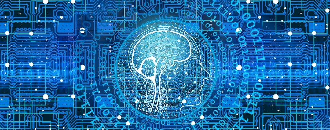 artificial intelligence network programming illustration